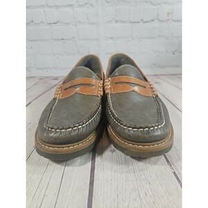 BASS Weejuns Slip-on Casual  2-Tone Leather Loafers Mens Size 7
